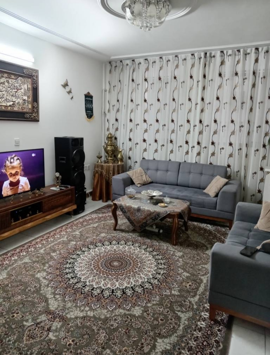 کد۱۲۵)اپارتمان شیک بازسازی شده (مسکن داتیس۱