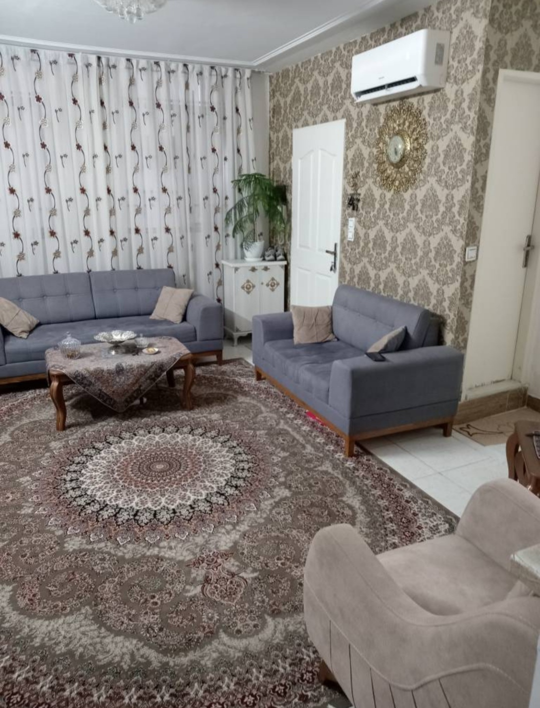 کد۱۲۵)اپارتمان شیک بازسازی شده (مسکن داتیس۱