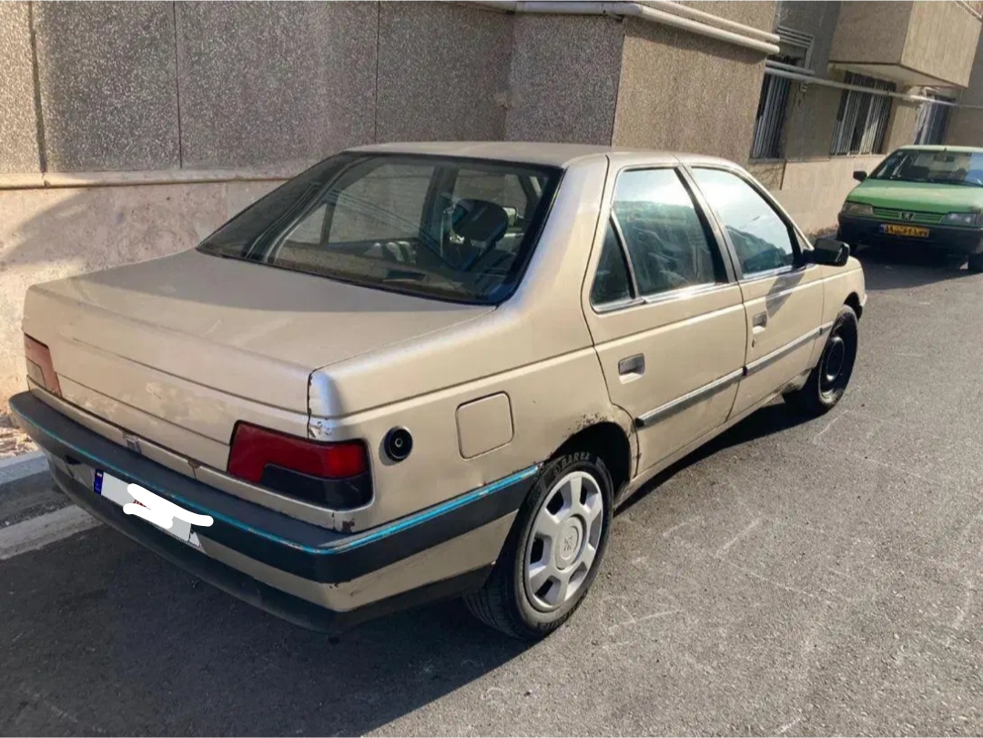 پژو ۴۰۵ دوگانه دستی مدل ۸۳))
