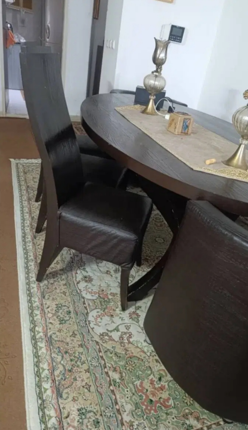 میز نهار خوری هشت نفره چوب