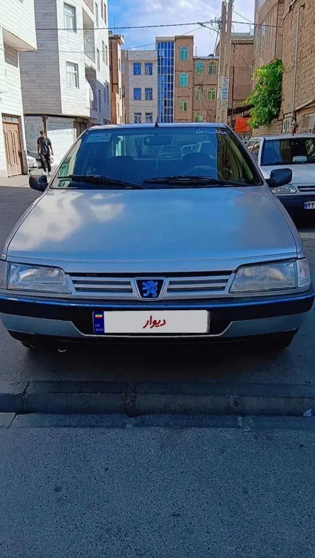 پژو ۴۰۵ مدل ۹۰ دوگانه سوز کارخانه