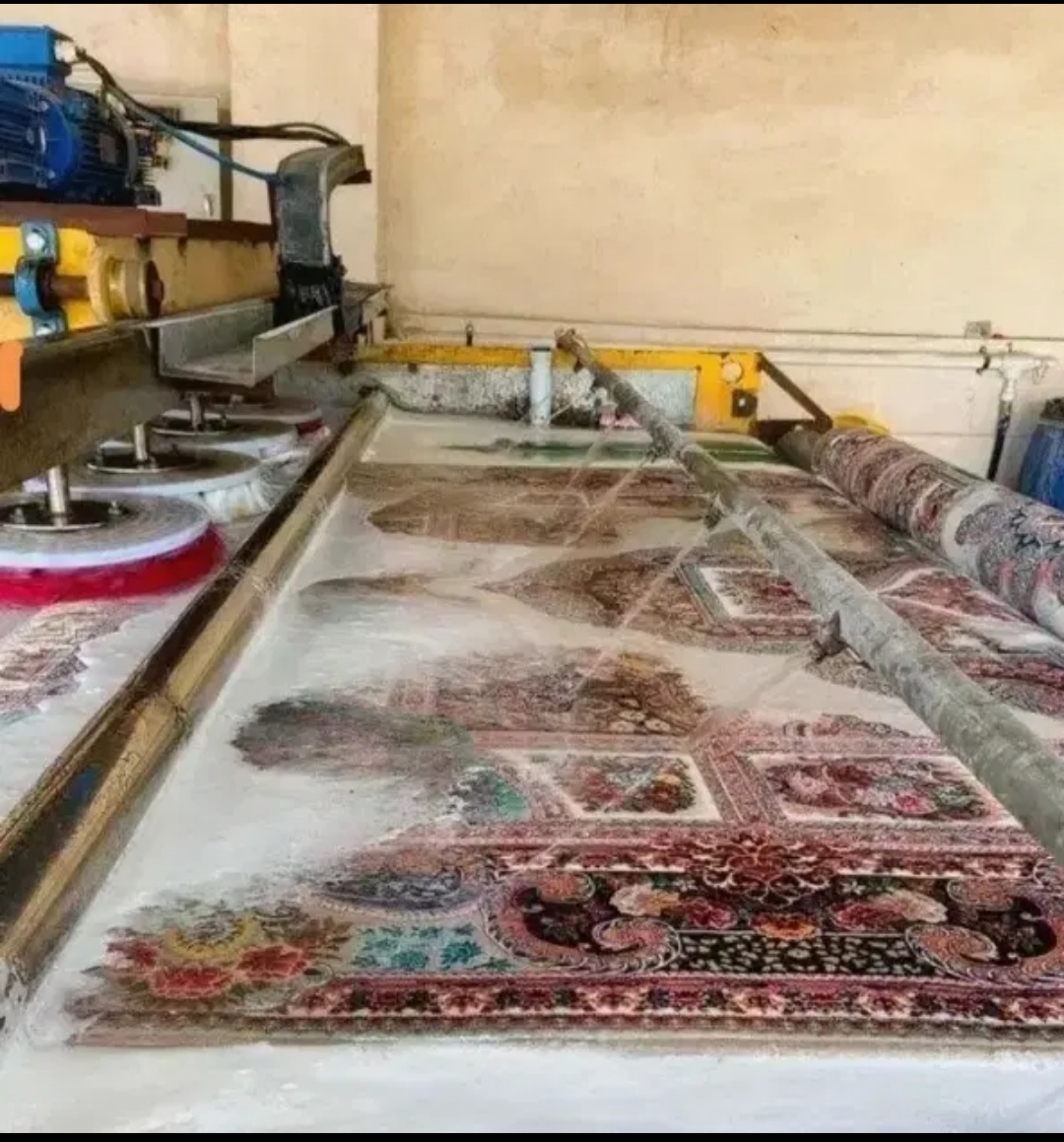 کارخانه قالی شویی فرش و قالی ما