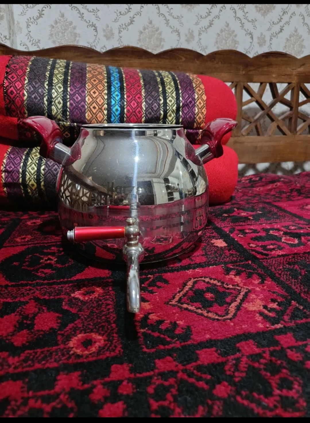 کتری قوری چدنی