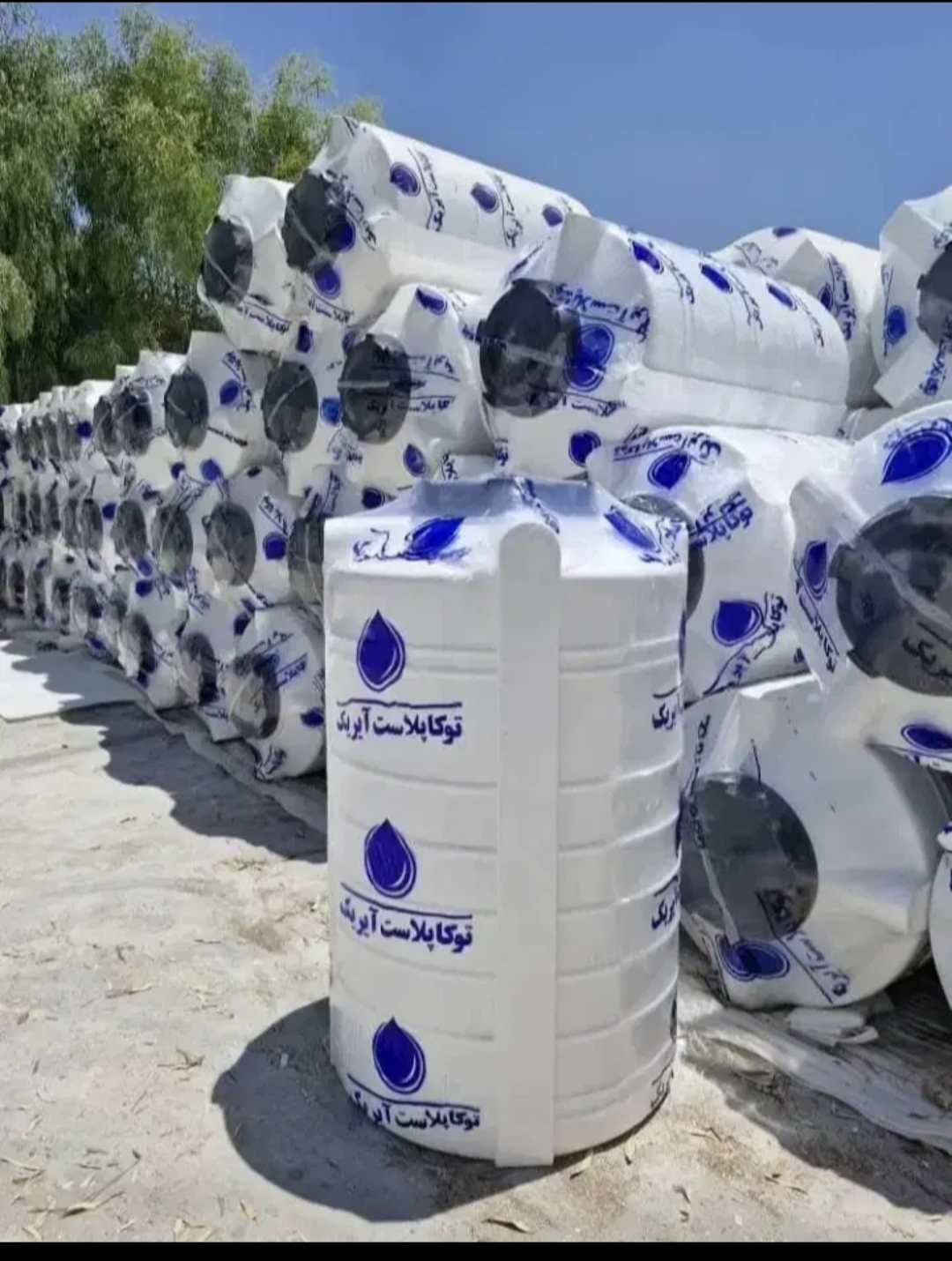 طرح جدید منبع آب حیدرلکی تانکر پلی اتیلن