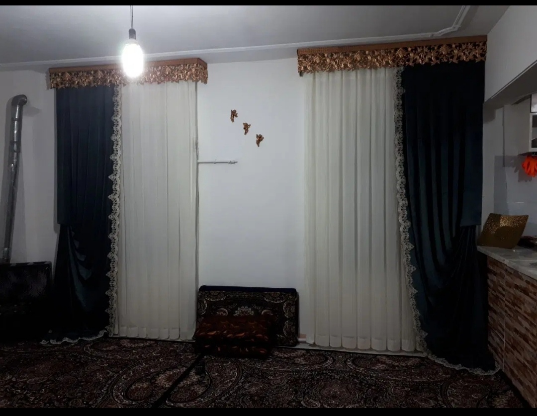 دو عدد شال پرده مخمل