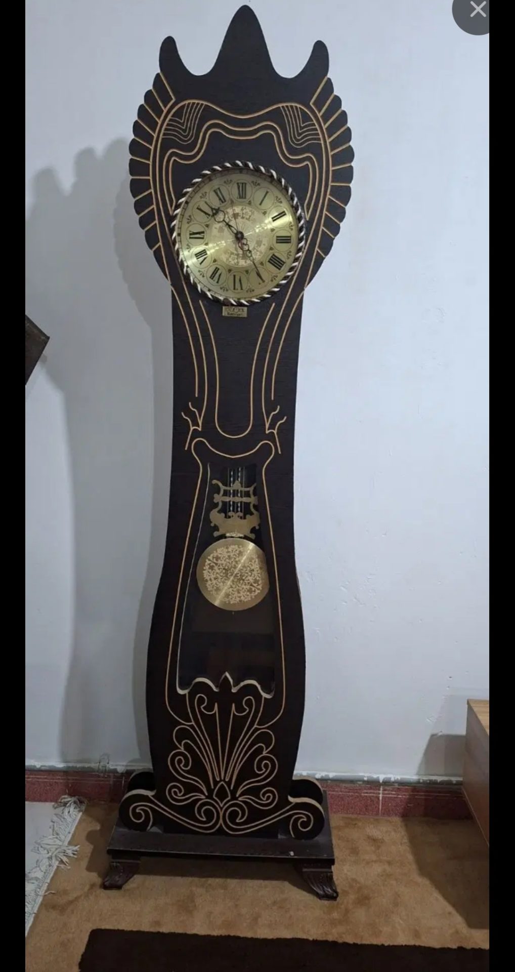 ساعت ایستاده