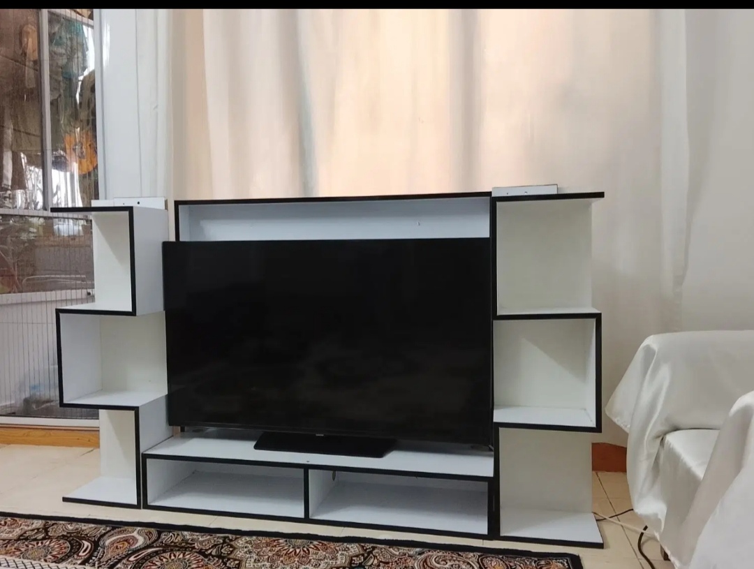 میز تلویزیون دیواری سه تیکه