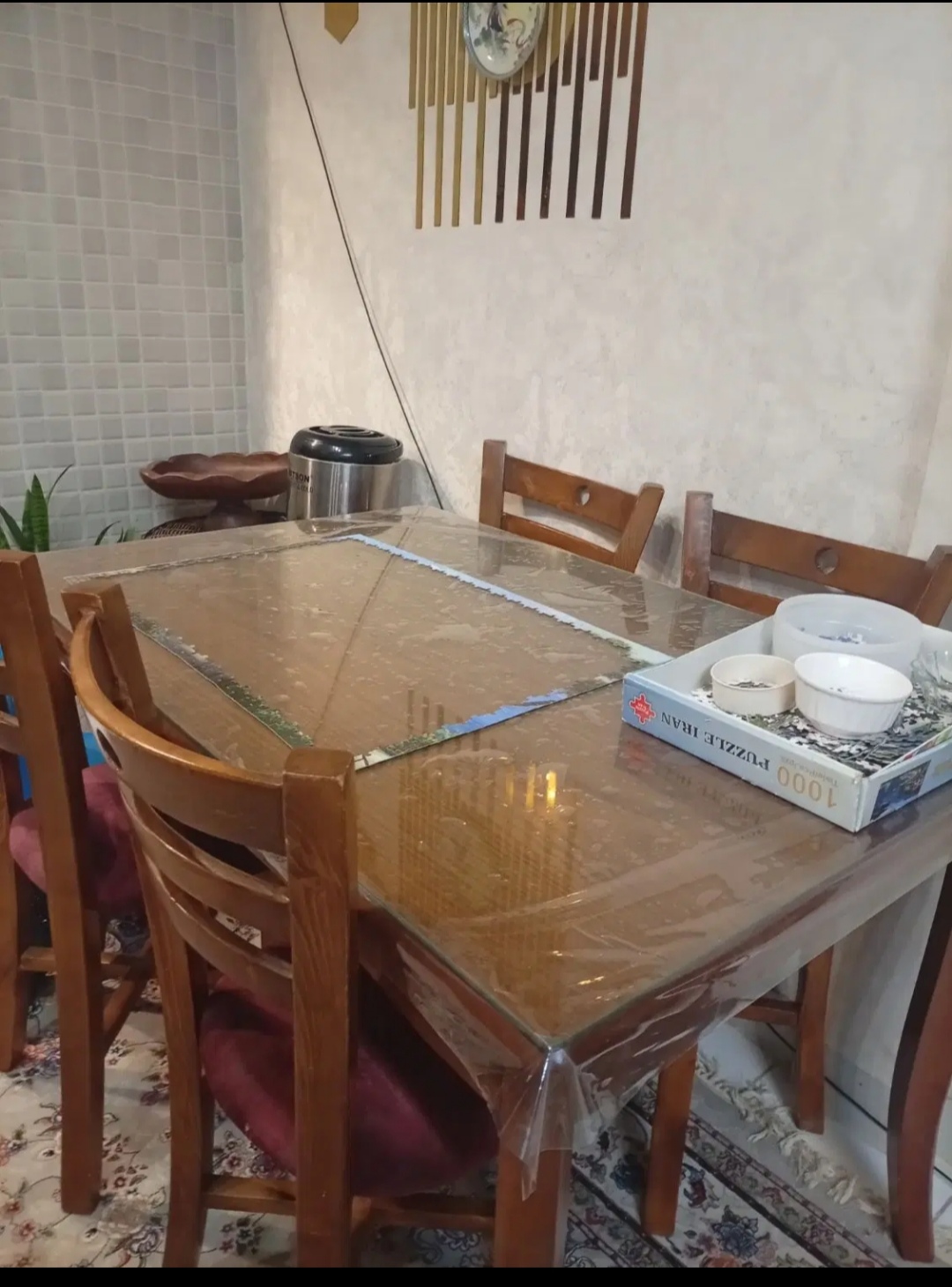 میز و صندلی ۴ نفره