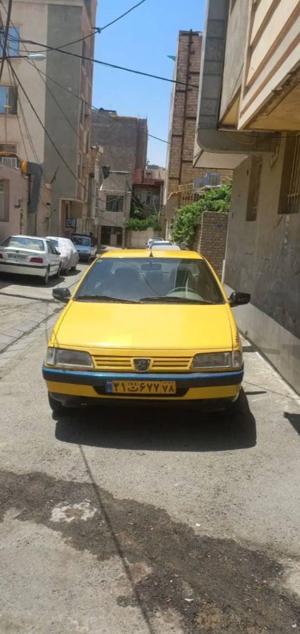 تاکسی مدل ۹۵ دوگانه شرکتی