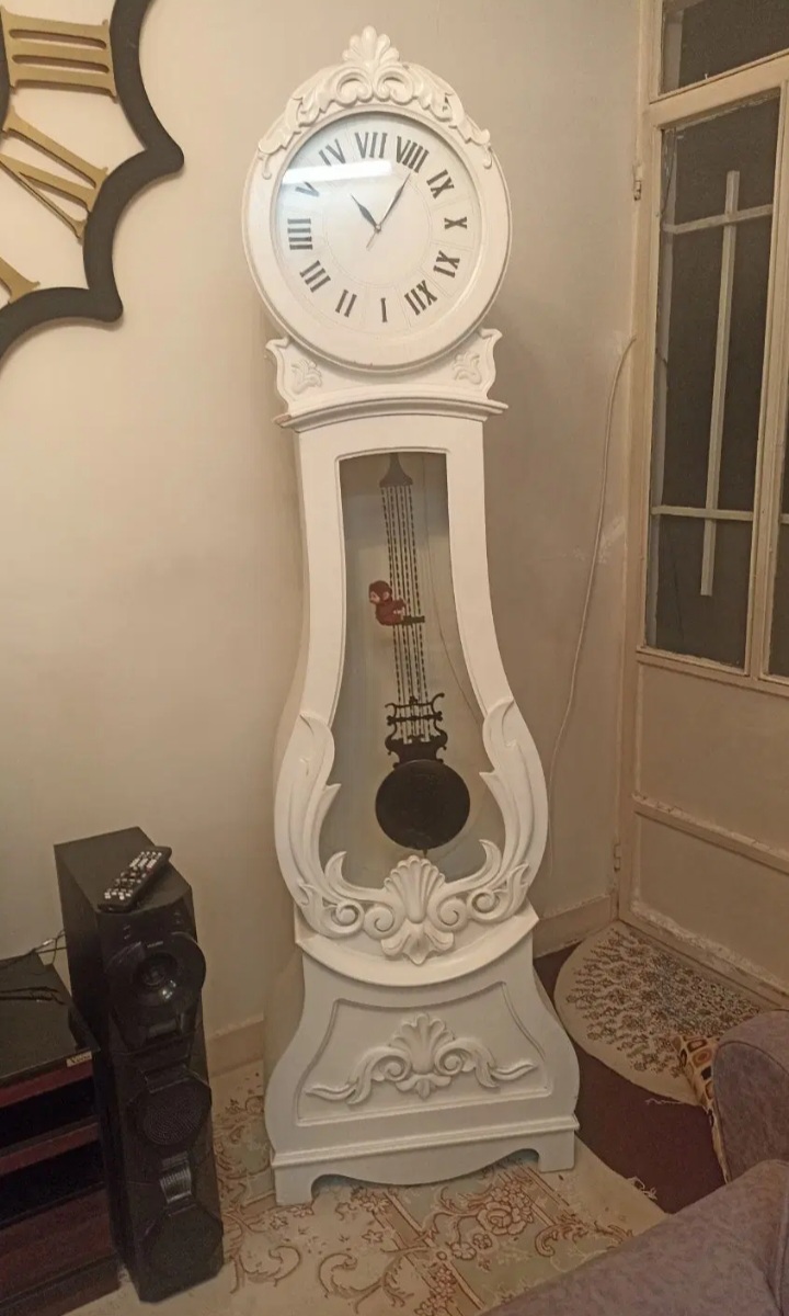 ساعت ایستاده+ویترین