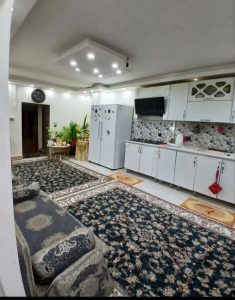 ۶۵متردوخواب همکف خوش نقشه وتمیز .