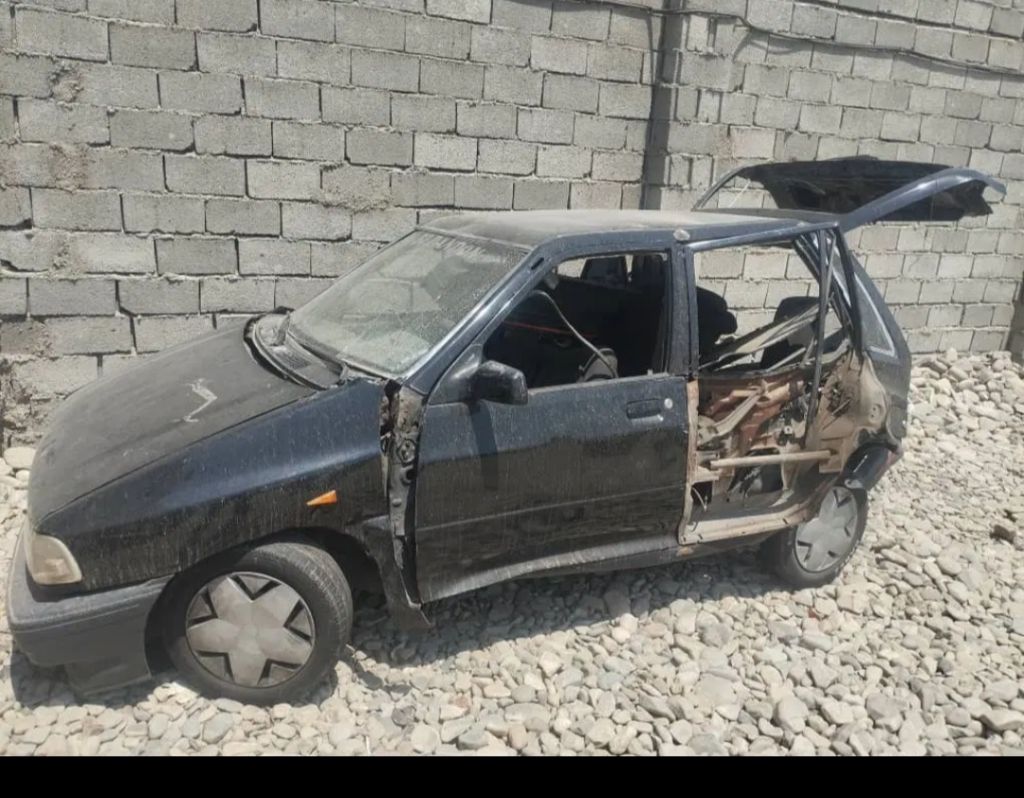 پرایدهاچبک معاوظه باانواع فرسودهتصادفی اوراقی چپی.