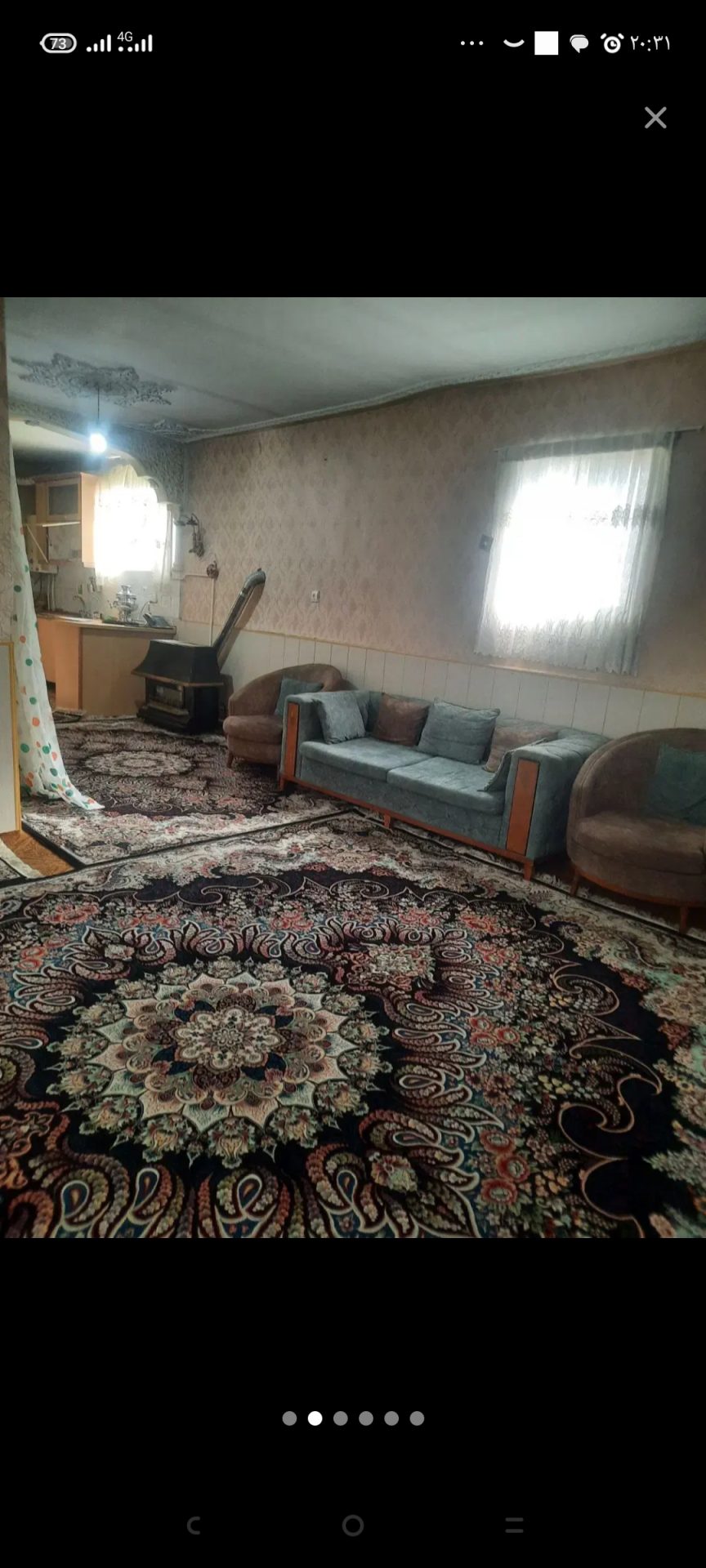 خانه ویلایی دو کله با بهر ۱۲متری.