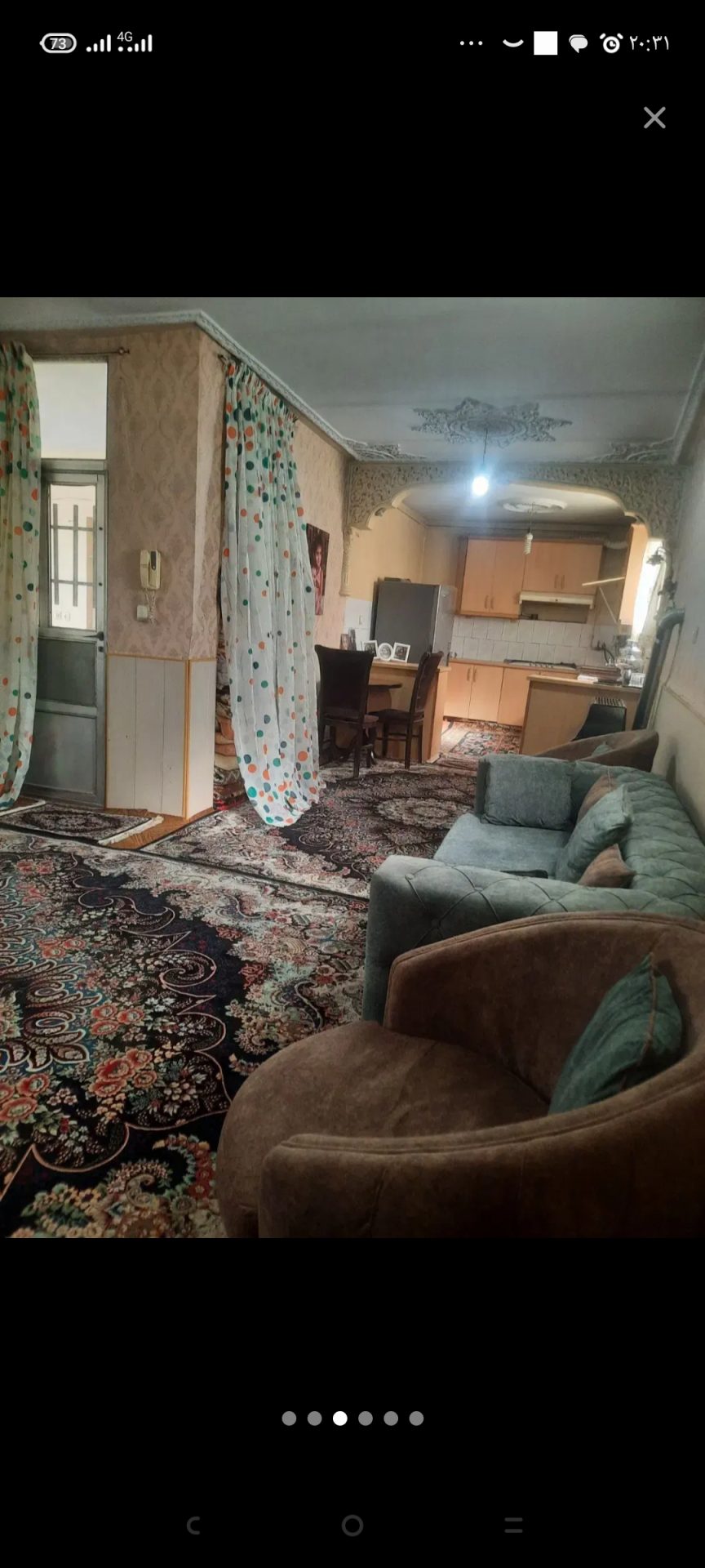 خانه ویلایی دو کله با بهر ۱۲متری.