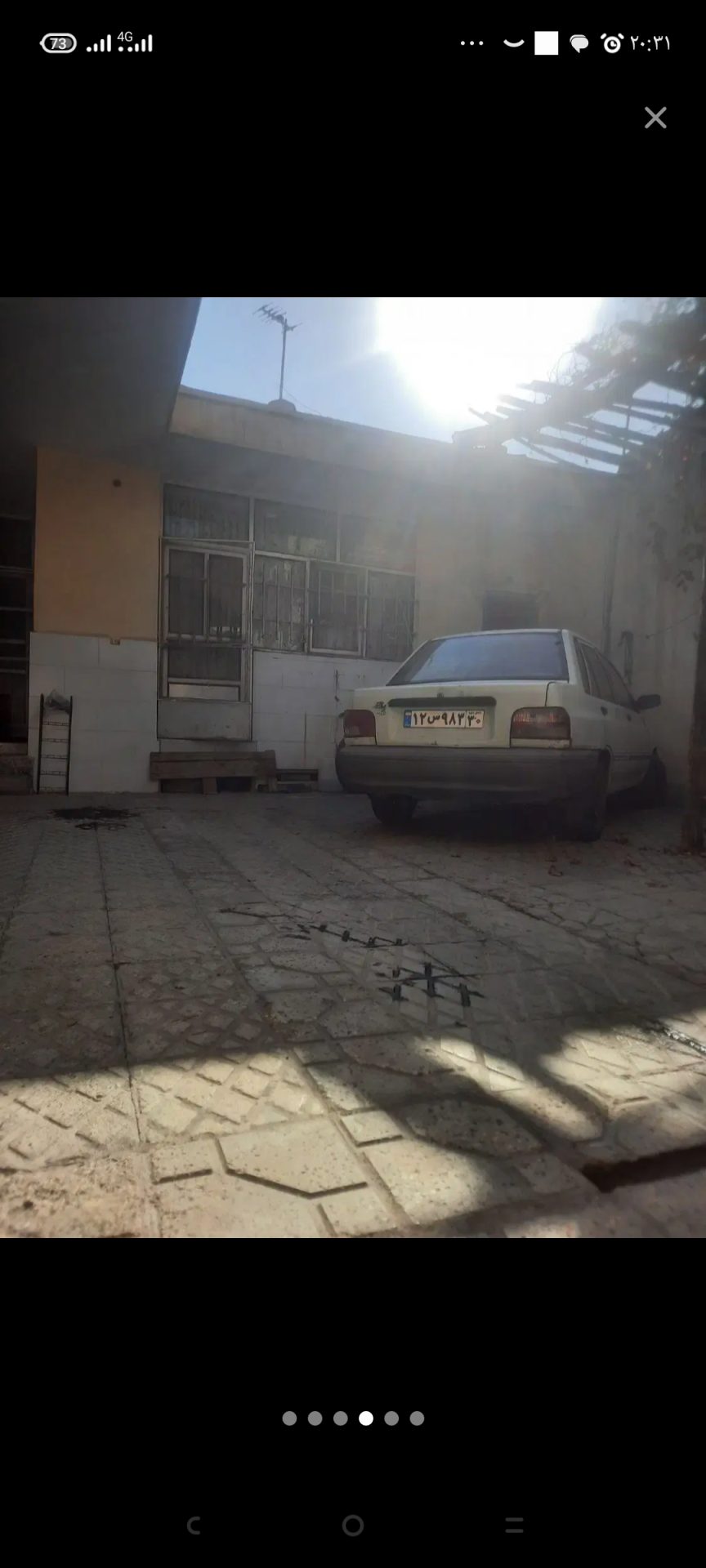 خانه ویلایی دو کله با بهر ۱۲متری.