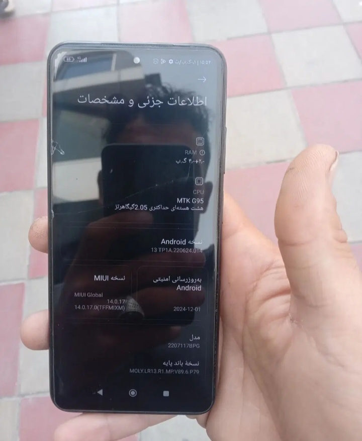 پوکوm5s 128 رام ۶درحد آک زیرقیمت .